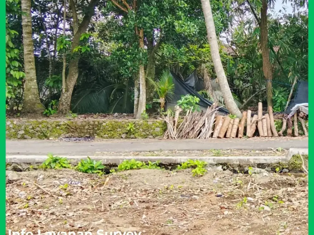 Tanah Jogja Murah 2jt-an/meter Barat JL Palagan