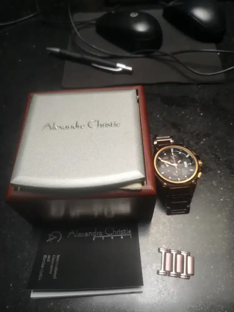 Jam tangan Alexandre Cristie muluss fullset