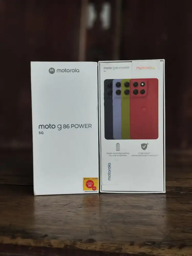 Moto G86 Power 5G Baru Garansi Resmi 1th