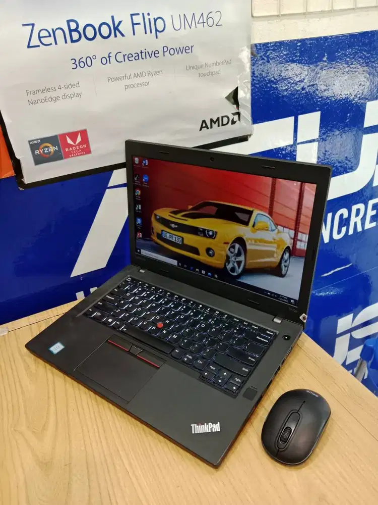 DIJUAL SIAP EDITING LAPTOP LENOVO THINKPAD T470P CORE i7 RAM 8GB