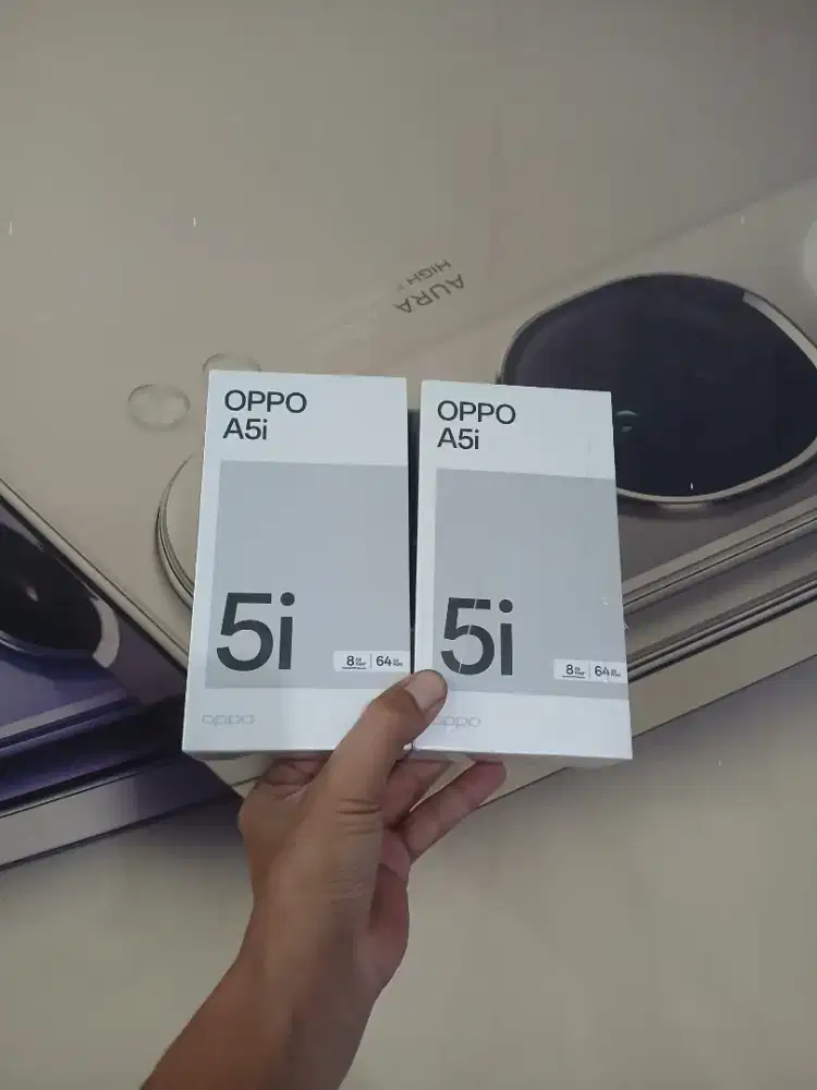 [ Fast respon WA ] Oppo A5i 4+4/64 Garansi resmi 1thn