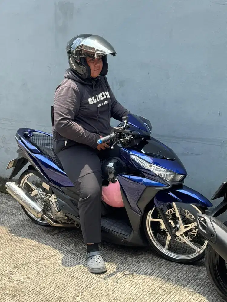 motor sudah ganteng siap pakai