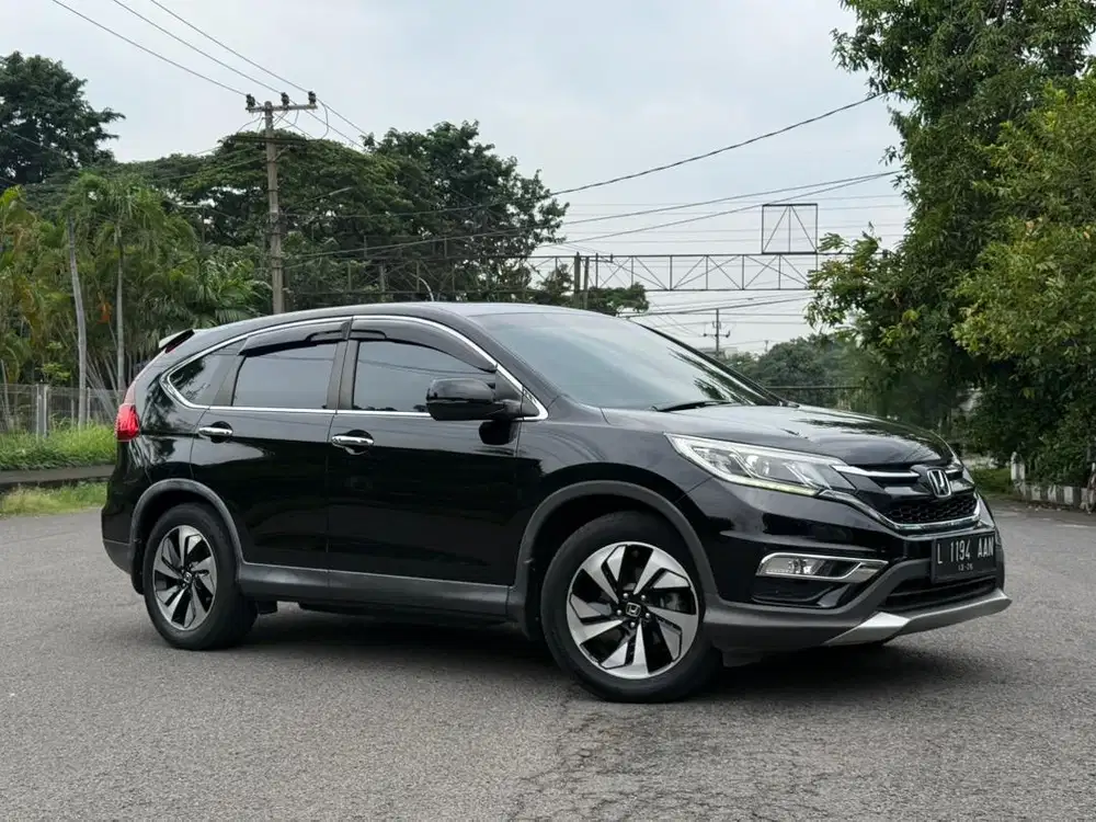 Honda CRV 2.4 Prestige Fender Audio 2016 Full Ori Bs TT-Kredit.!!