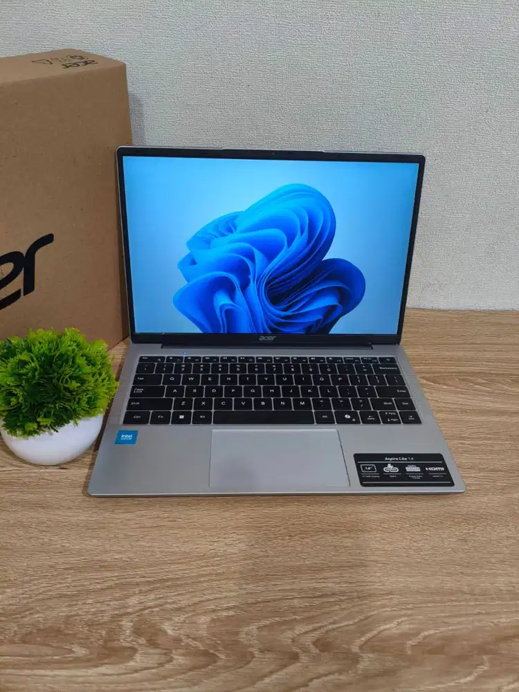 Laptop Baru Acer Aspire Lite 14 AL14-31P Intel N100 RAM 8/512GB 14IPS