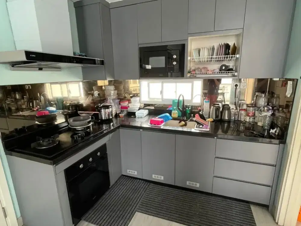 Murah Full Furnish Siap Pakai Rainbow Springs Condovillas Gading Serpong