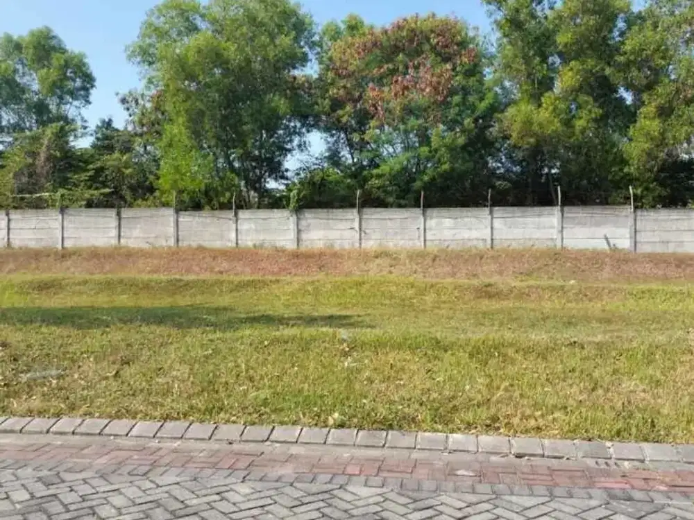 Terdepan Kavling Hadap Selatan Lokasi Royal Residence Row Jalan Lebar