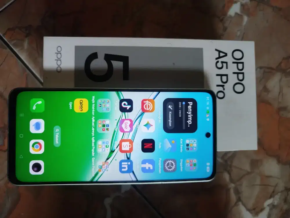 OPPO A5 PRO 8/256GB fullset ori