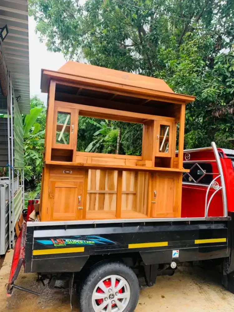Sedia Gerobak Angkringan, Bakso Mie Ayam, Bubur, Sate, Soto, Pecel dll