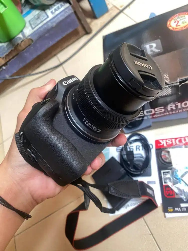 KAMERA CAMERA CANON EOS R100 MILIK SENDIRI/PRIBADI