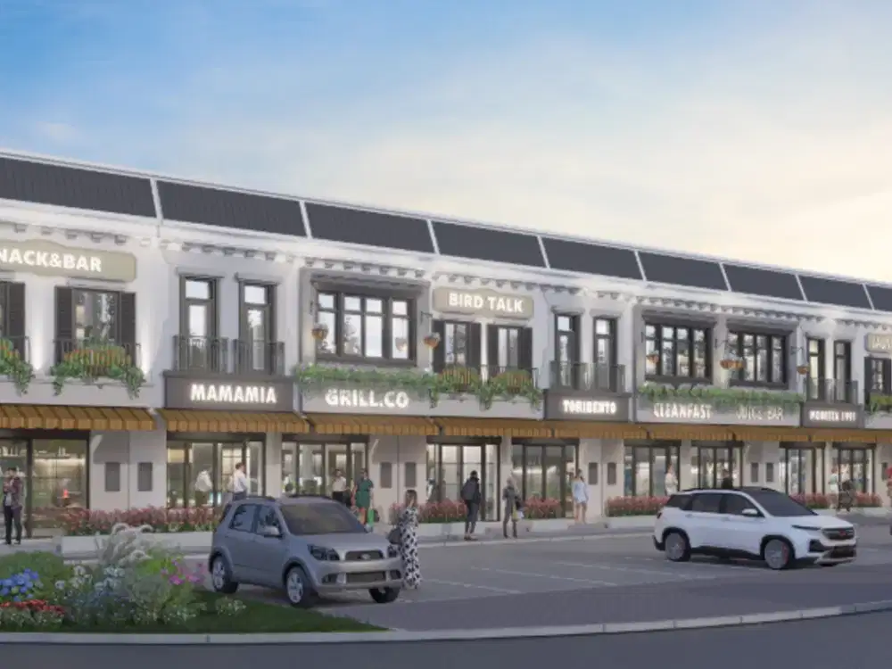 UNIT SANGAT TERBATAS! RUKO KOMERSIAL MEWAH LOKASI JANTUNG BSD!