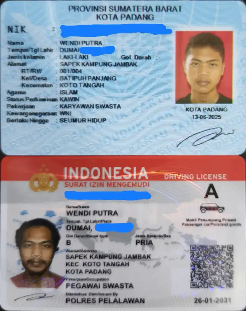 Info lowongan kerja nya pak/buk