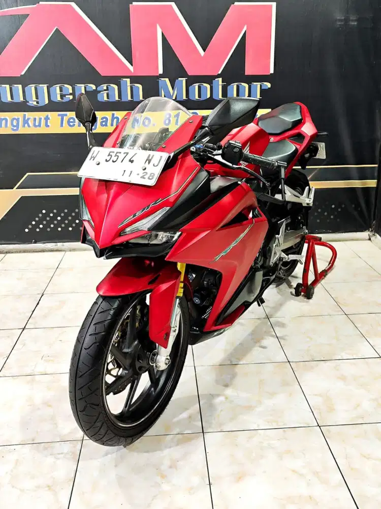 Honda CBR 250 RR ABS TH 2018 Odo 5rb merah doff super joz