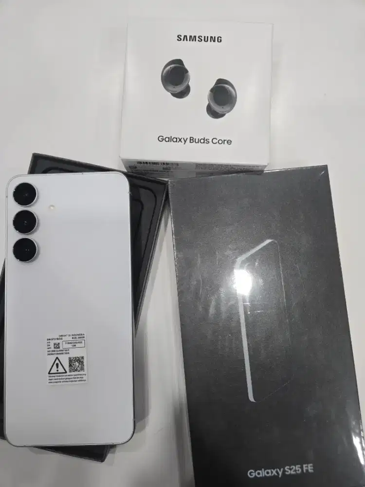 Samsung Galaxy S25 FE White 256GB bisa 0%