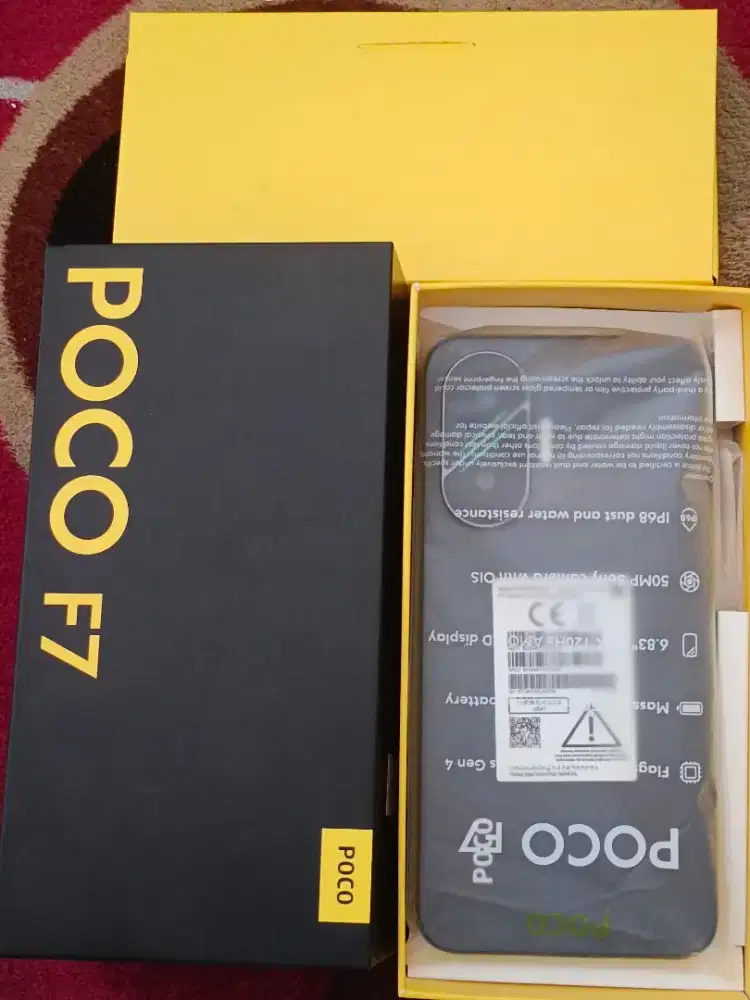 POCO F7 512GB FULLSET MULUS