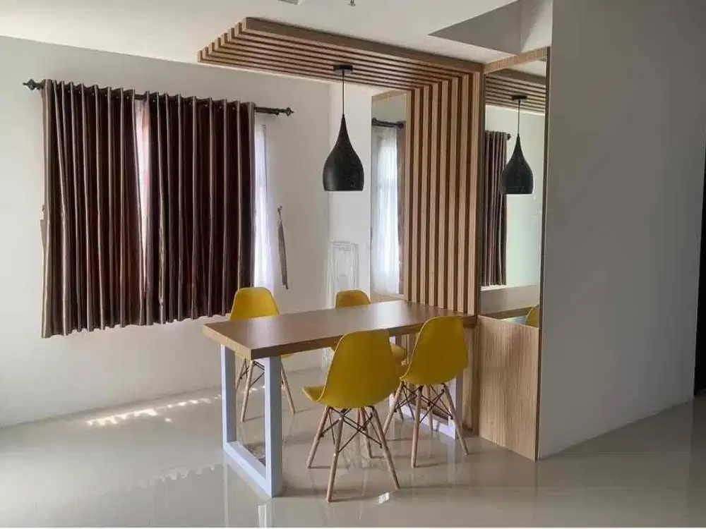 disewakan tahunan unit besar 74m furnis bagus