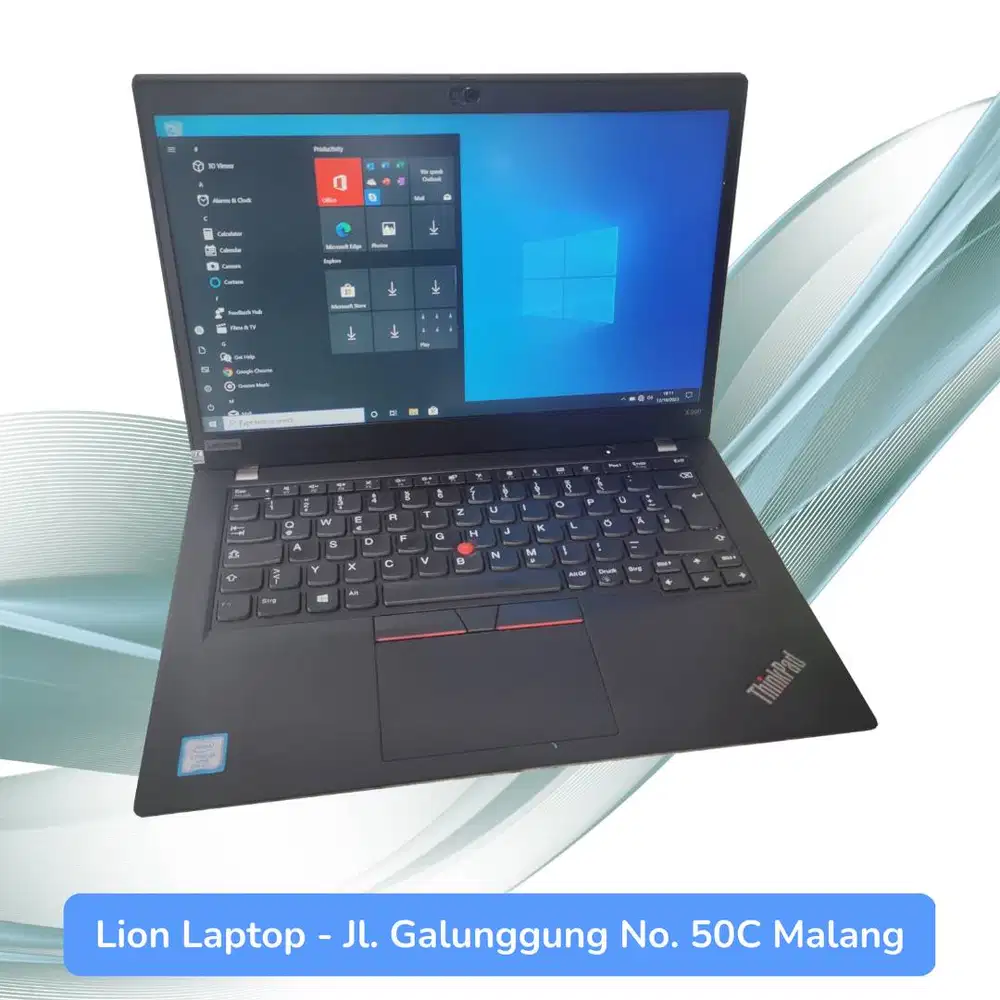 RAM 16GB SSD 256GB Core i5 Gen 8 Slim Lenovo Thinkpad X390 [12|02]