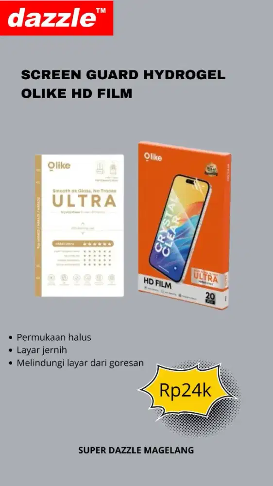 Screen Guard Hydrogel Olike HD Film