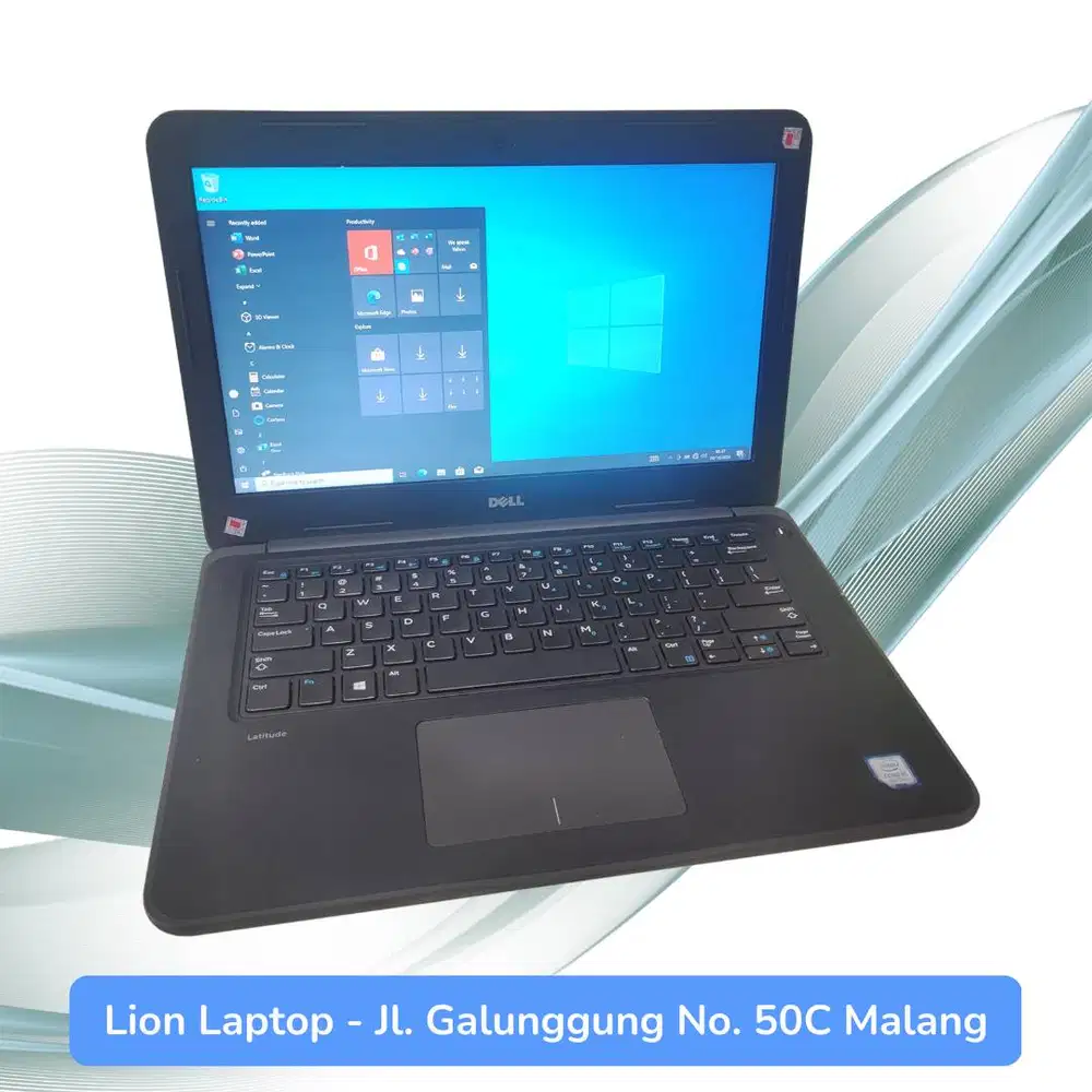Core i5 Gen 7 Murah Mulus RAM 8GB SSD 256GB Dell Latitude 3380 [12|02]