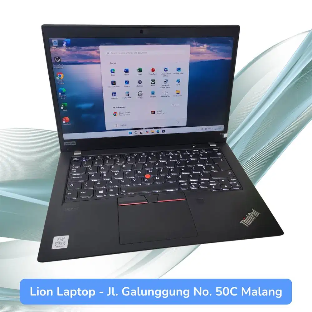 Core i5 Gen 10 slim mulus RAM 8GB SSD 256 Lenovo Thinkpad X13 [12|02]