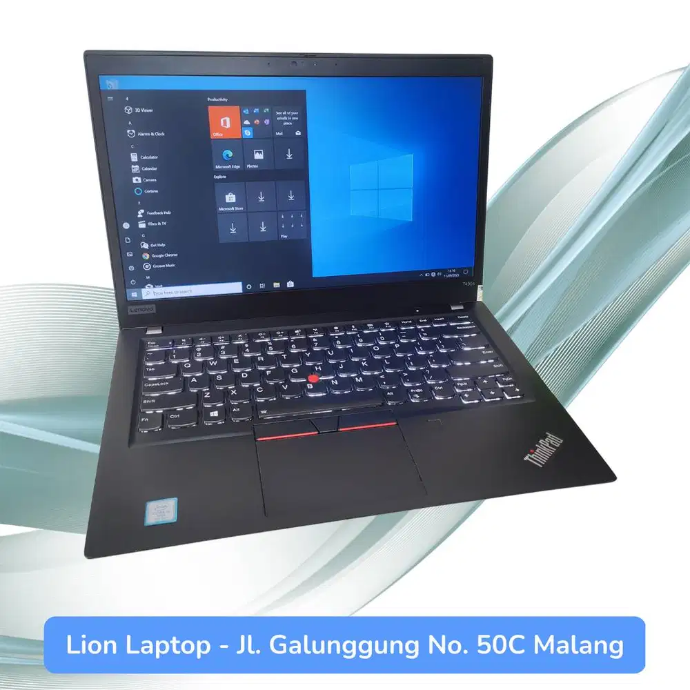 RAM 16GB SSD 512GB Core i5 Slim Lenovo Thinkpad T490s [12|02]