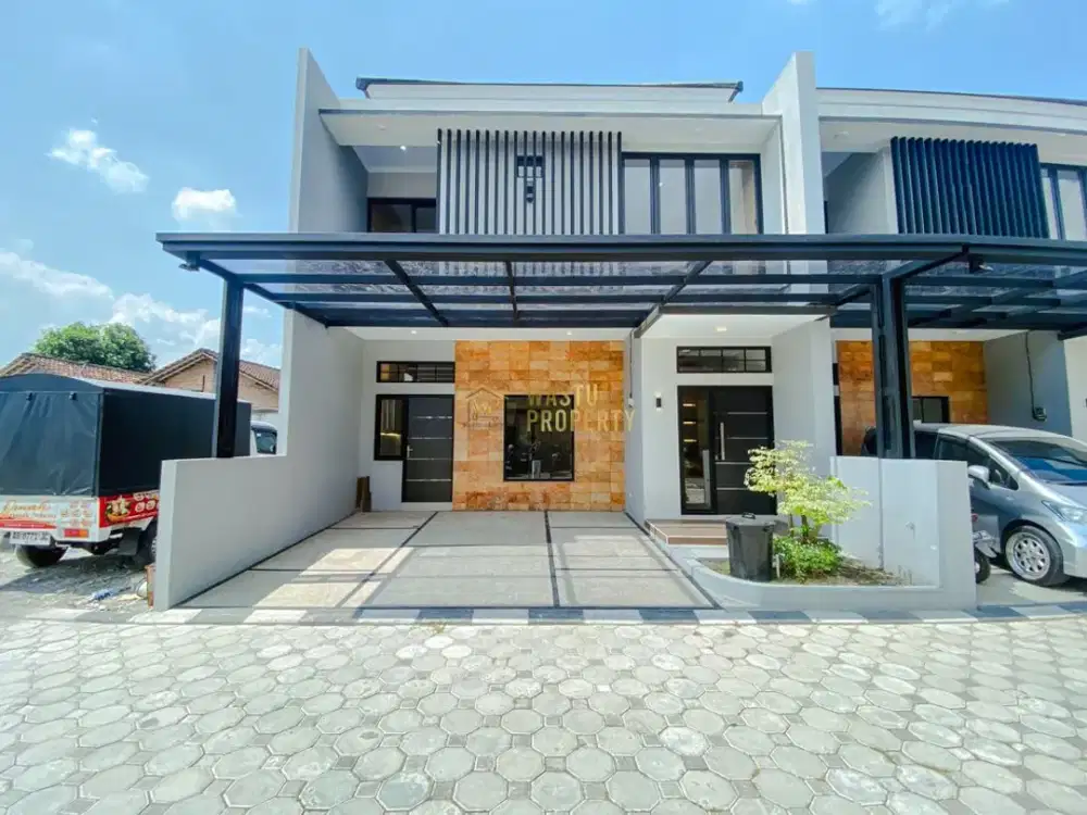 RUMAH CANTIK DALAM CLUSTER, BISA DP 10% DEKAT KAMPUS UKRIM