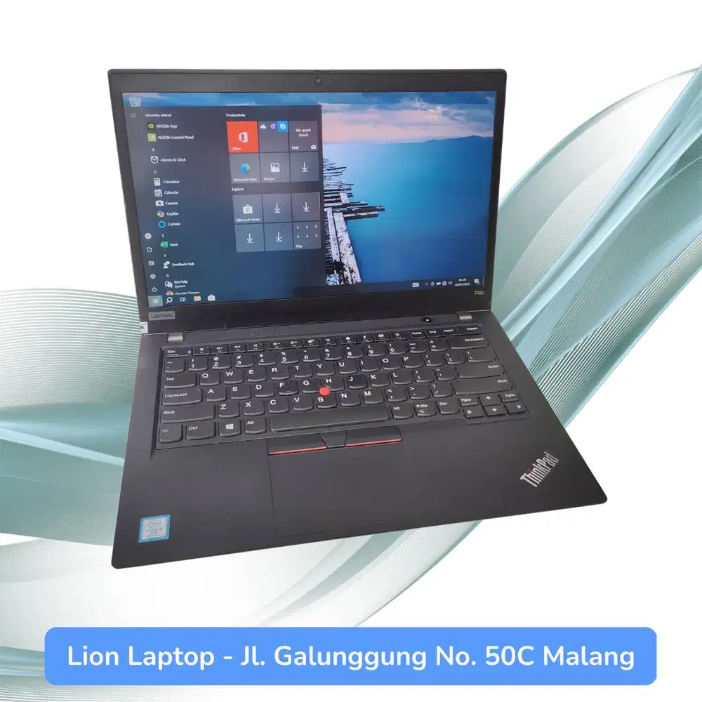 Double VGA NVIDIA Core i5 8/256 Slim Lenovo Thinkpad T490 [12|02]