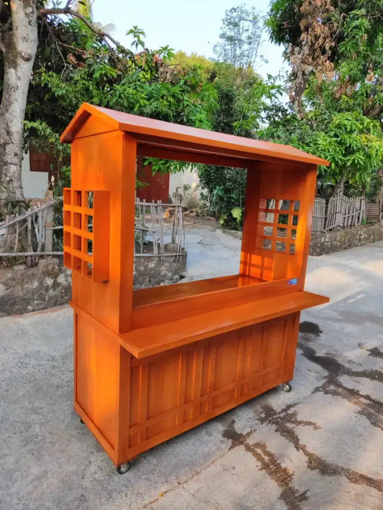 Jual Gerobak Angkringan,Bakso,Mie Ayam,Bubur,Roti BakardlL.