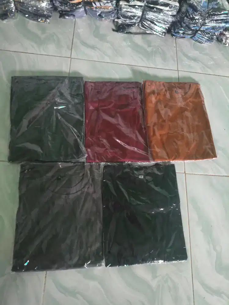 Kaos polos pria murah bisa cod