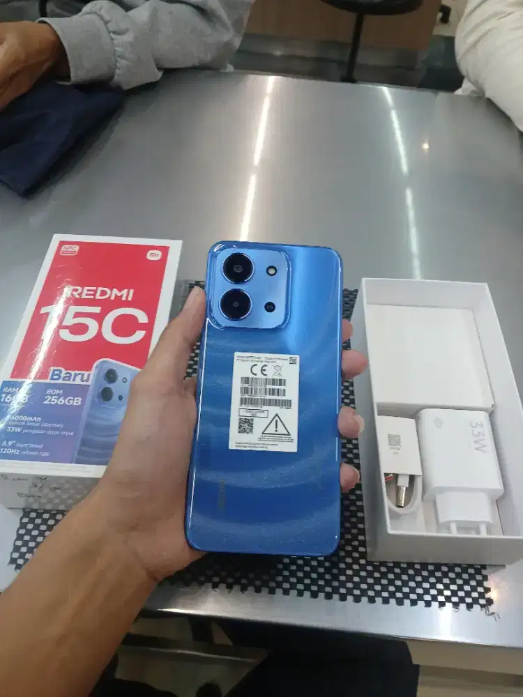 Redmi 15c 8 256gb blue ready stok harga murah sak malang