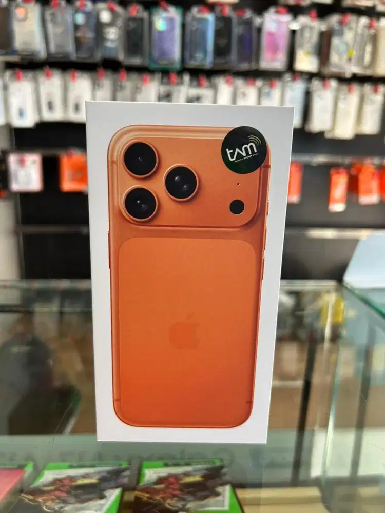 IPHONE 17 PRO 256GB ORANGE BARU GARANSI RESMI