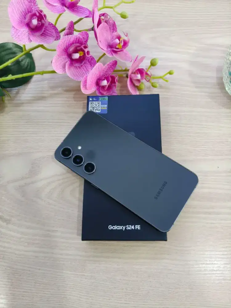 Samsung S 24 fe 8/256 normal cek sepuasnya