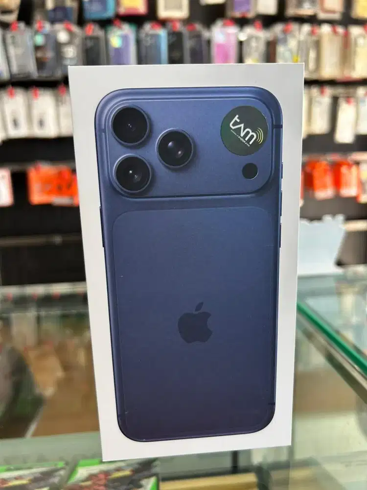 IPHONE 17 PRO 256GB DEEP BLUE BARU GARANSI RESMI INDONESIA