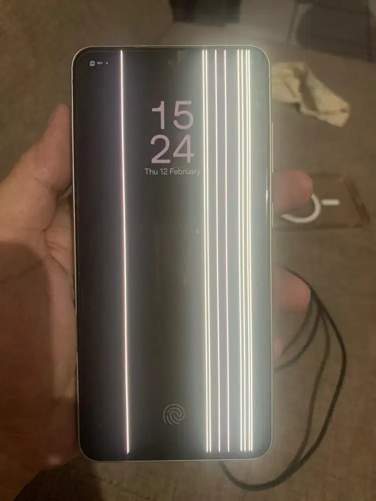 Samsung s21 fe 8/256 olive fullset minus lcd garis