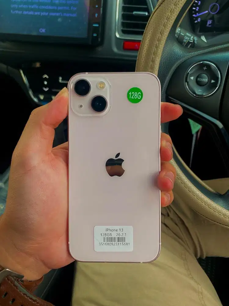 iPhone 13 128GB Pink Like New IMEI TERDAFTAR RESMI BEACUKAI