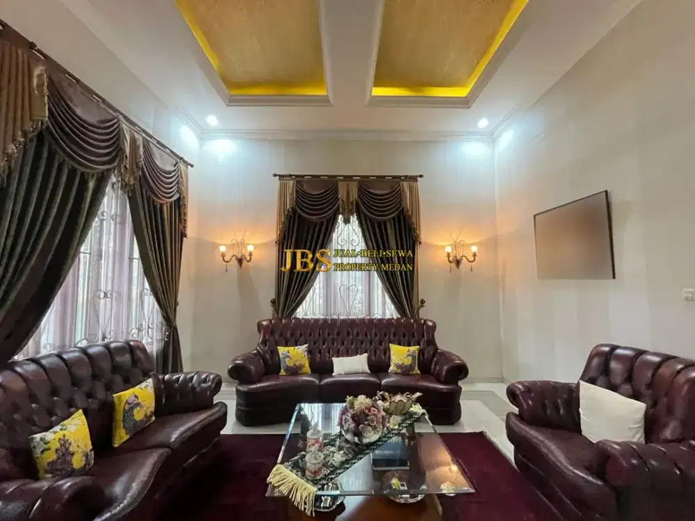 Dijual/Disewakan Rumah Lux Full Furnish di Jalan Pasar Baru (Daerah Jamin Ginting) - Medan
