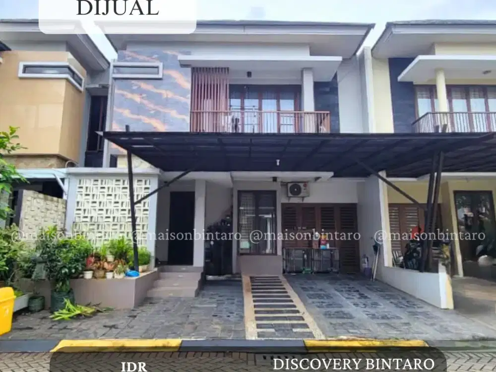 SUPER RARE! Rumah Luas dan Siap Huni di Discovery Bintaro (SP 0781)
