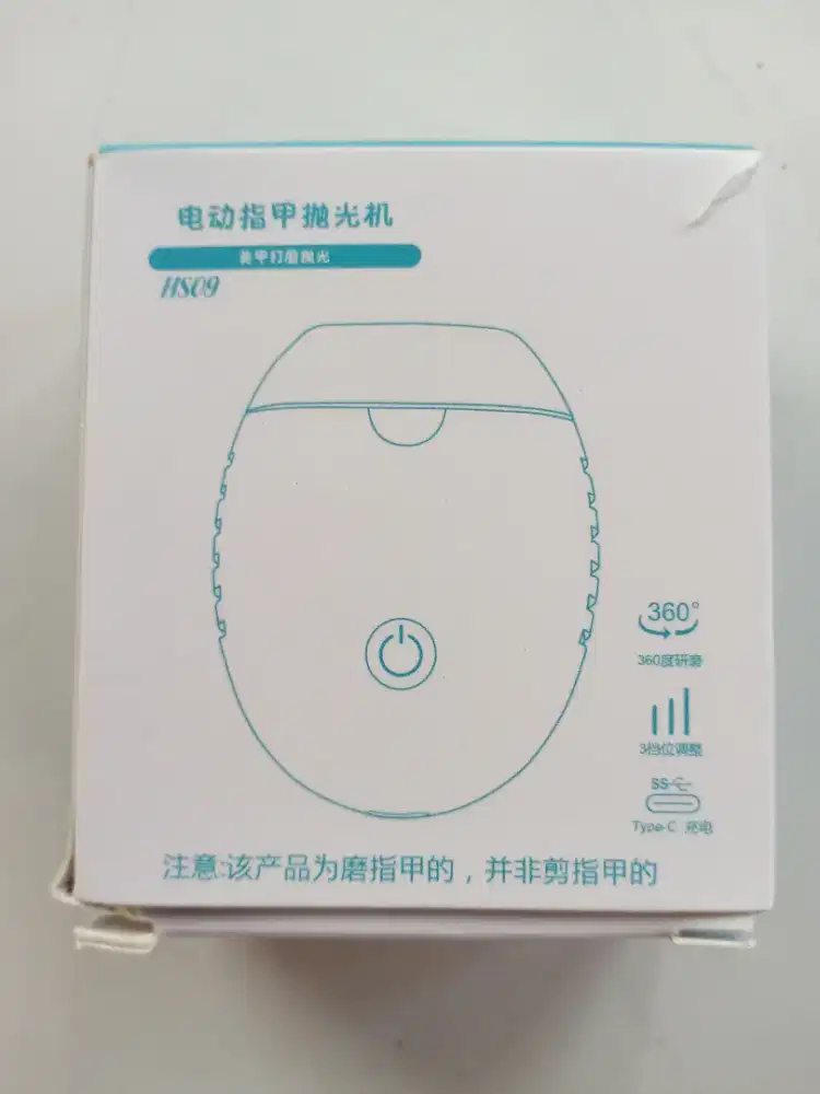 Pengikir Kuku Elektrik dan Kabel Charger