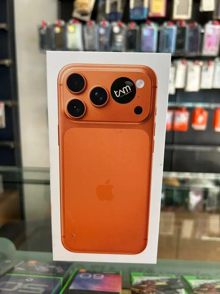 IPHONE 17 PRO MAX 512GB ORANGE BARU GARANSI RESMI