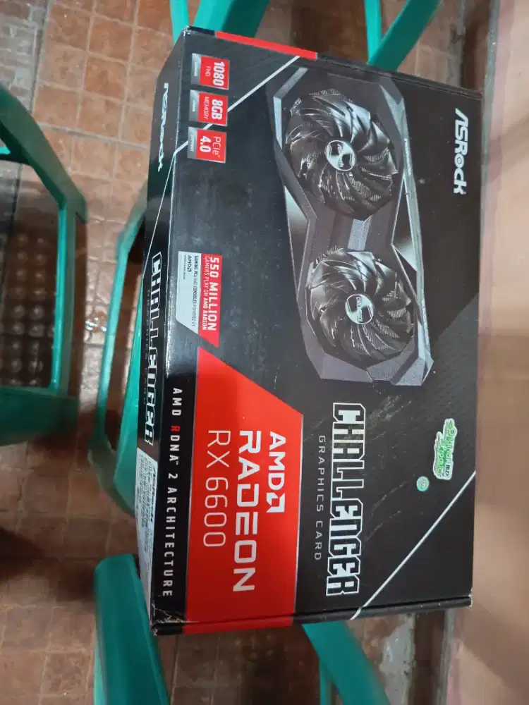 VGA rx 6600 amd Radeon second seken bekas