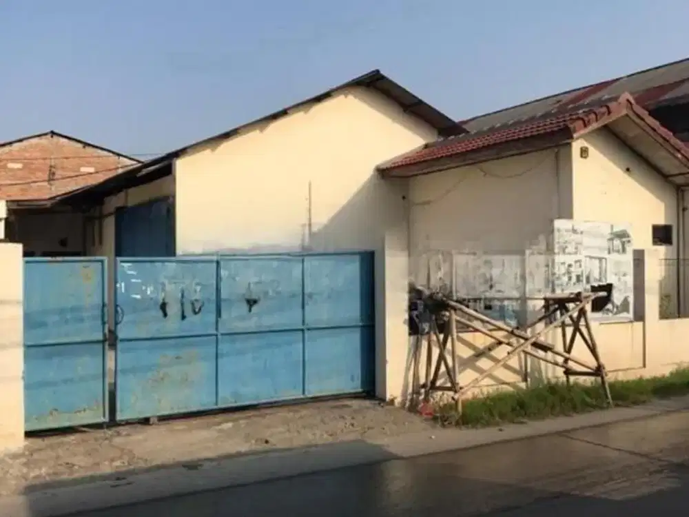 Gudang di Penggarutan  Tarumajaya Bekasi. Luas 252 m