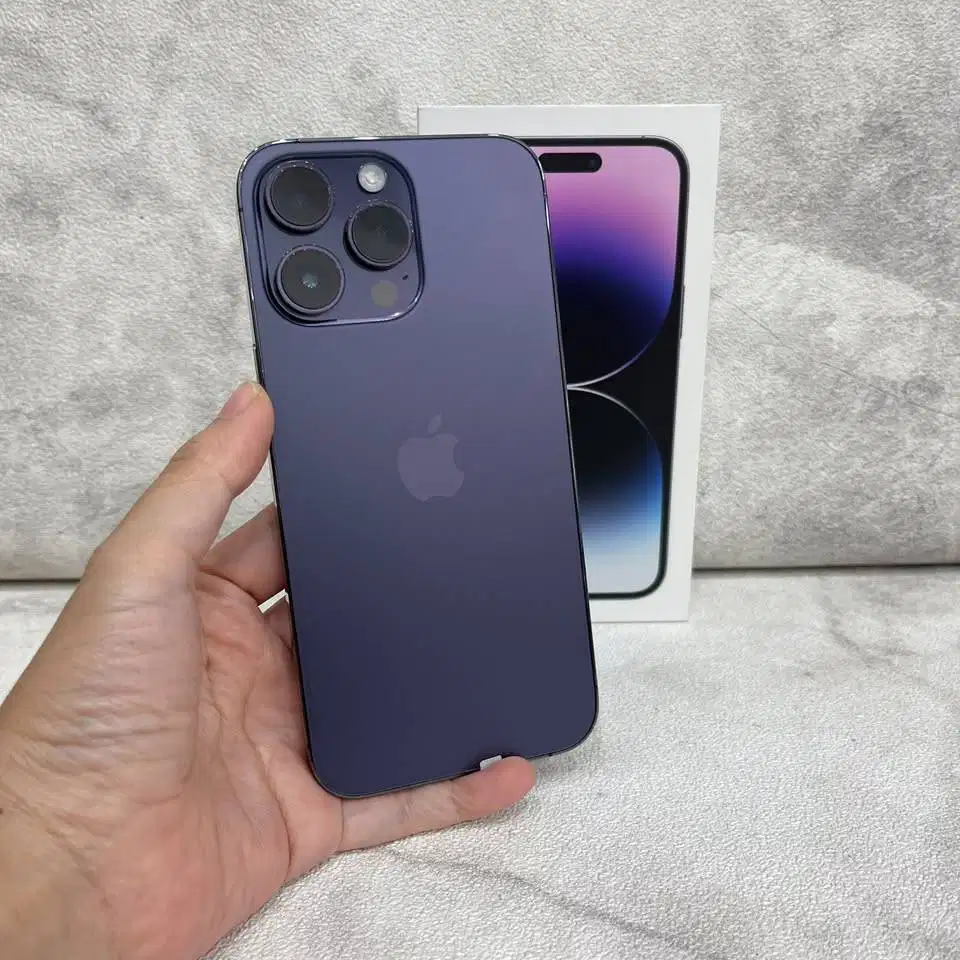 iPhone 14 Pro Max 128GB Deep Purple Fullset iBox
