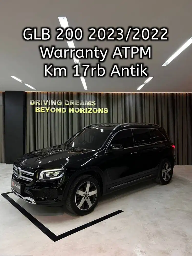 Mercedes Benz GLB200 2023 mercy GLB 200 Hitam Km17rb B1539HKP Nik 2022
