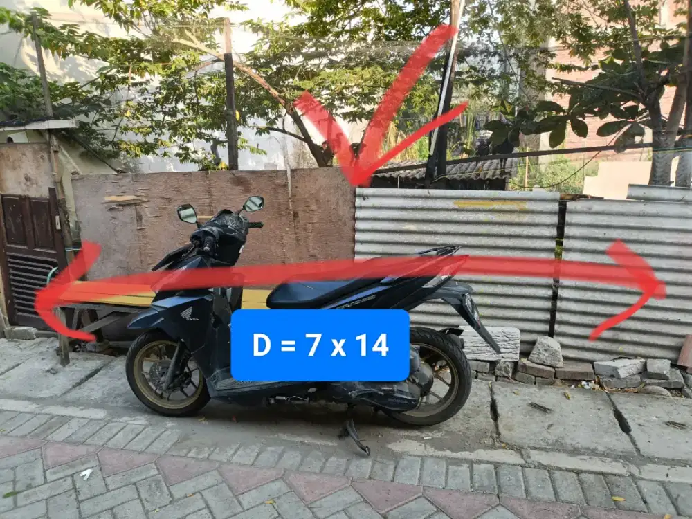 Jual Tanah 7x14 Sememi Baru Utara