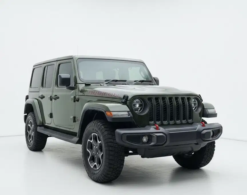JEEP WRANGLER JL RUBICON 4 DOORS 2.0 AT 2023 SARGE GREEN ON BLACK