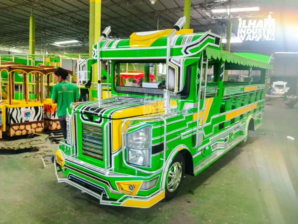 Odong odong kereta mini wisata panther full variasi