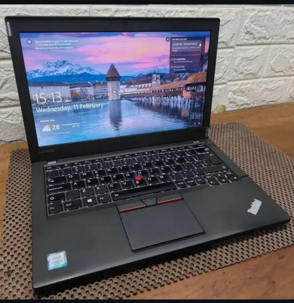 LAPTOP LENOVO THINKPAD X260 INTEL CORE I7 GEN-6 (8/256GB) 12,5 INCH