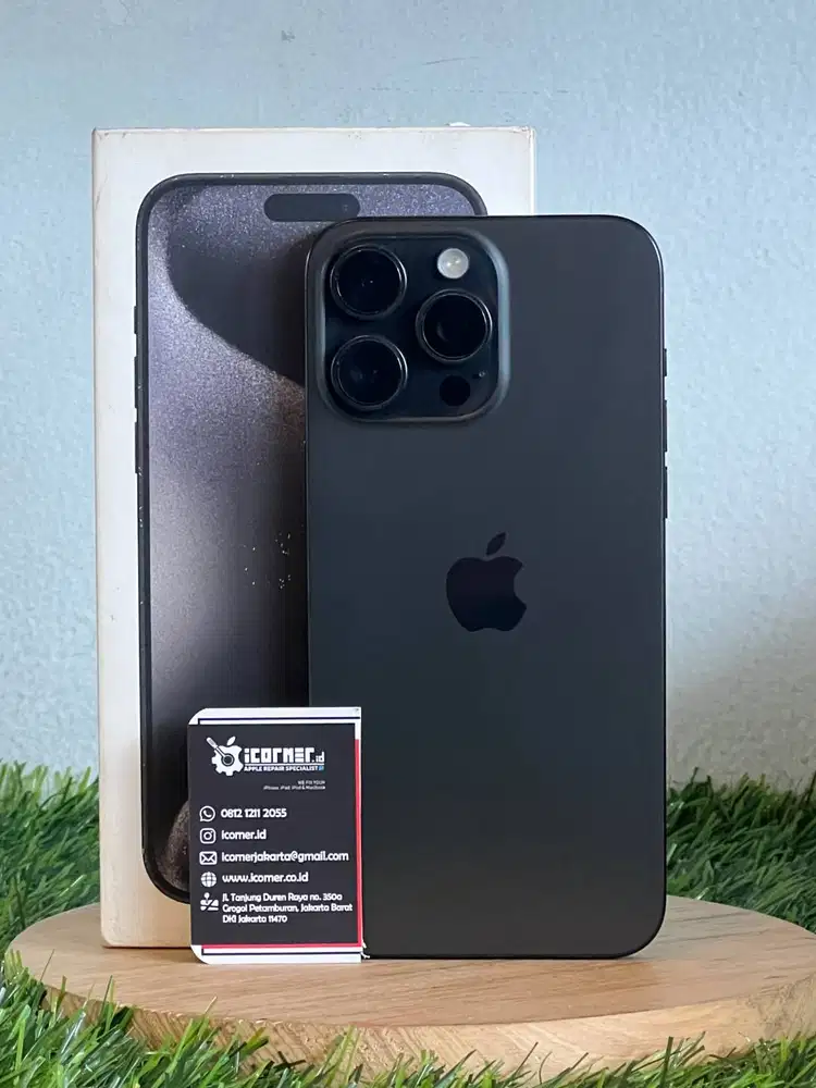 Apple iPhone 15 Pro Max -  Ex Inter | Fullset | Garansi | Second