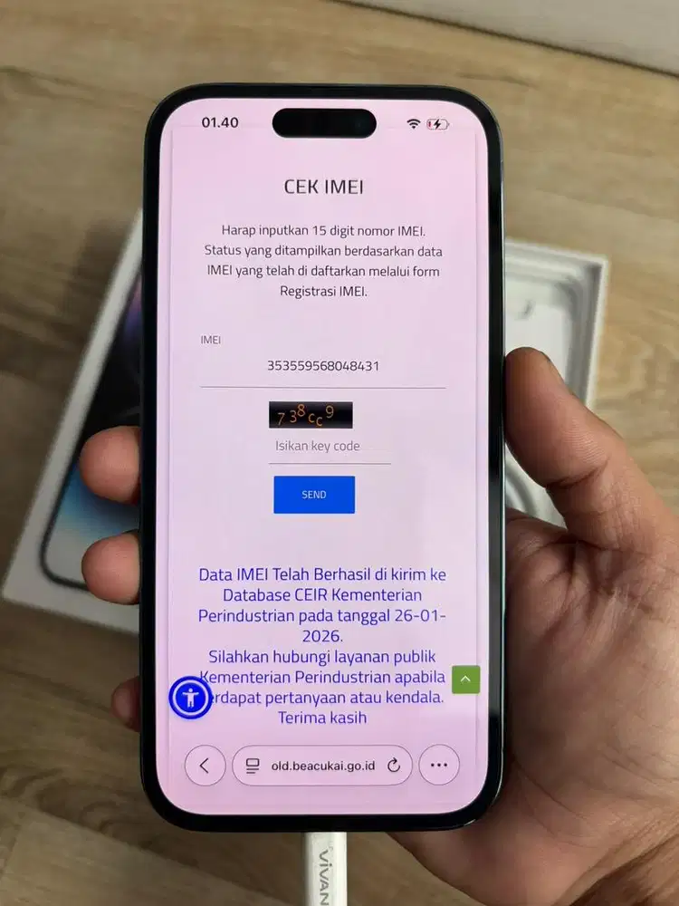IPHONE 14 PRO 256GB BEACUKAI