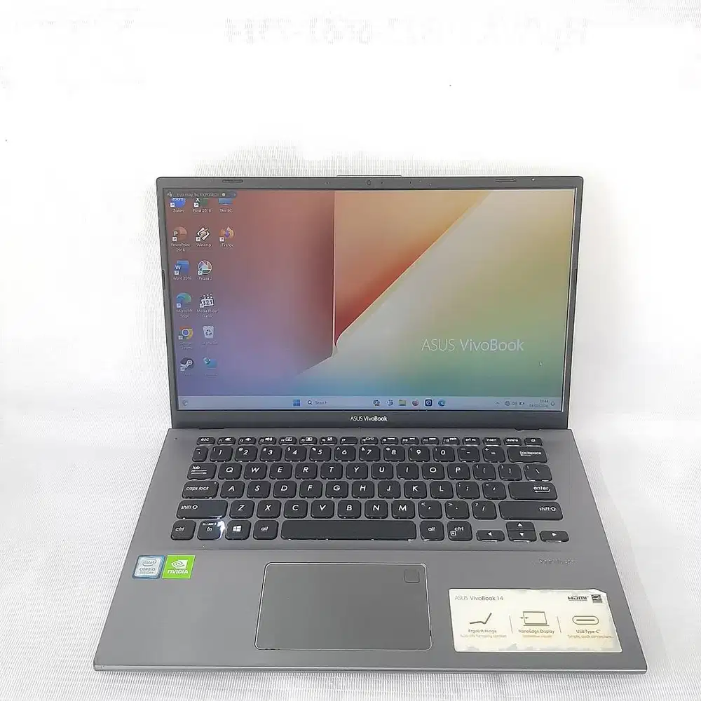 GAMING ASUS A412F I5-8265U RAM 8GB NVME 512 VGA MX250 2GB KEY BACKLIGH