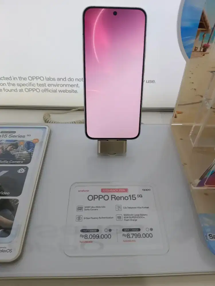 Kredit Hp Oppo Reno15 5G 24/256gb area poris pinang ciledug